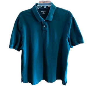 Amazon Essentials Green Polo Shirt